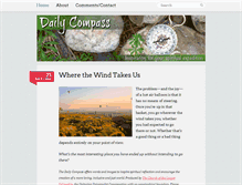 Tablet Screenshot of dailycompass.org
